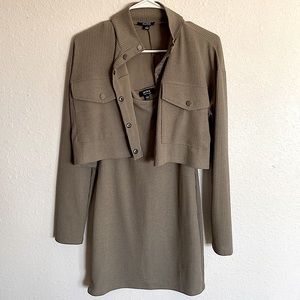 Mini dress with jacket, large